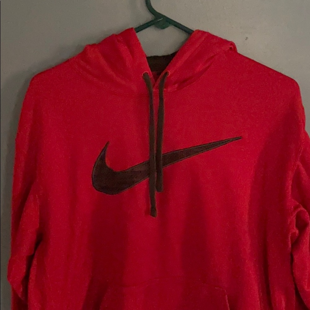 Men’s Red & Black Nike Hoodie